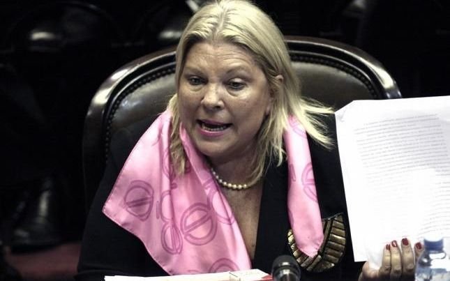 Llamativo mensaje de Elisa Carrió tras la marcha del 17A