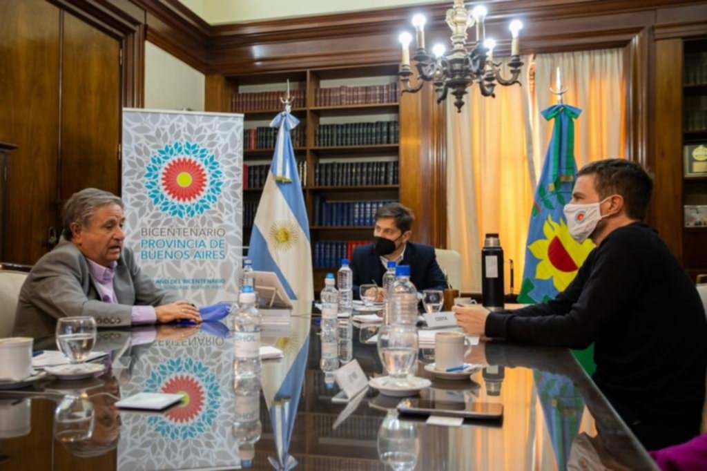 Kicillof se reunió con Duhalde para hablar sobre producción