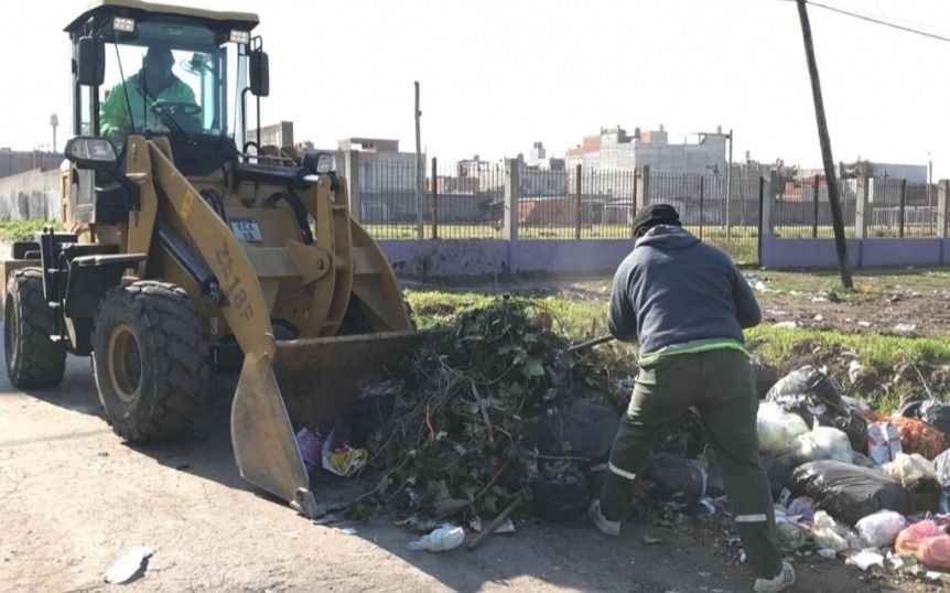 Operativos de limpieza en el distrito