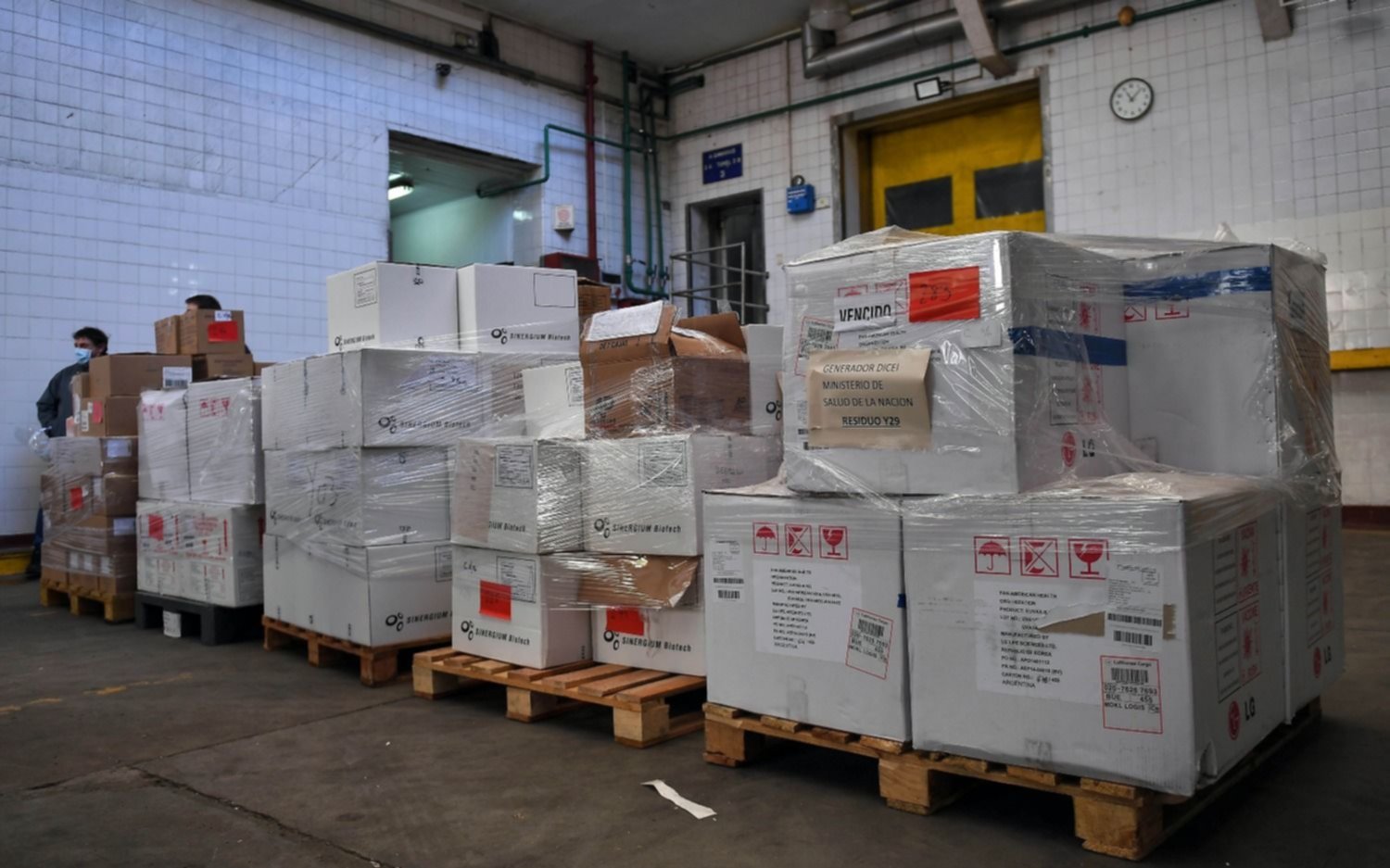Encuentran cuatro millones de vacunas vencidas en un frigorífico porteño