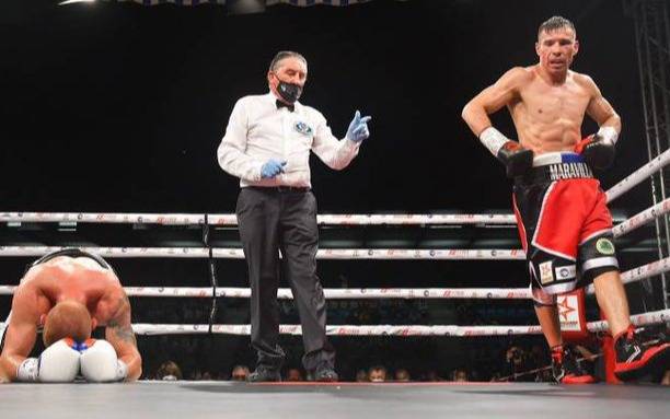 "Maravilla" Martínez noqueó a Fandiño en su regreso al boxeo