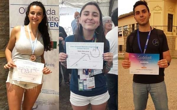 Alumnos platenses entre los mejores en olimpiadas matemáticas internacionales