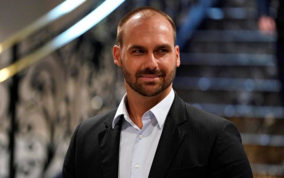 Eduardo Bolsonaro, hijo de Jair y diputado brasileño: "La venezuelanización de la Argentina continúa"