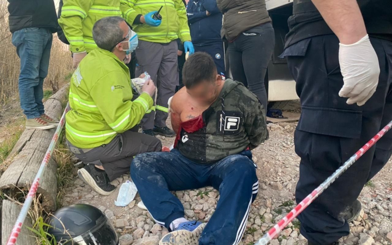 Persecución y tiroteo tras asalto en un kiosco de 7 y 34