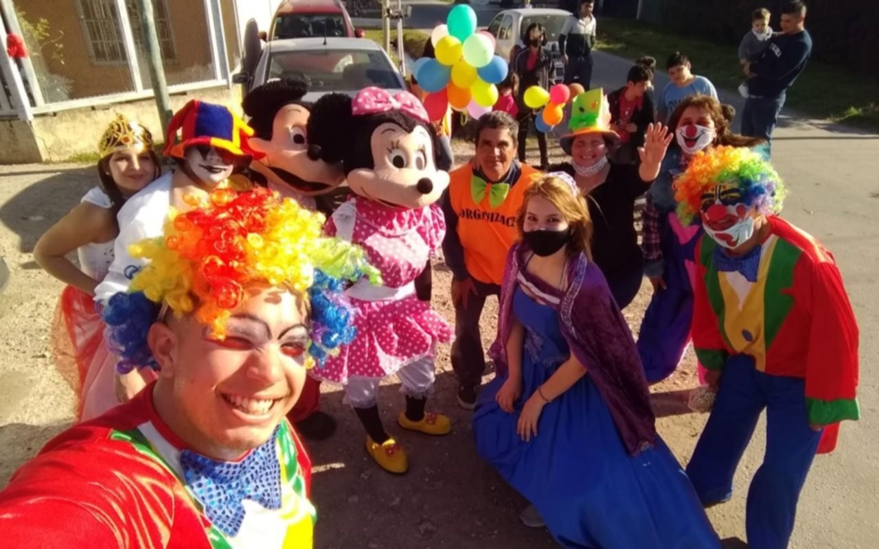 Movidas solidarias en la Región para alegrar a los más chicos