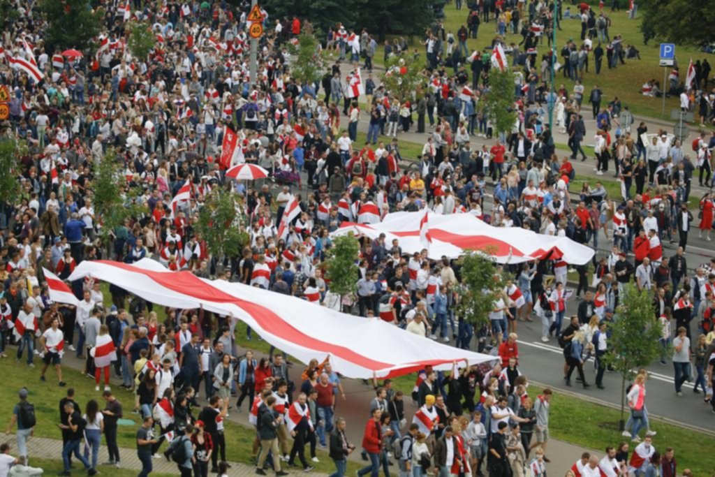 Nuevas protestas masivas en Bielorrusia