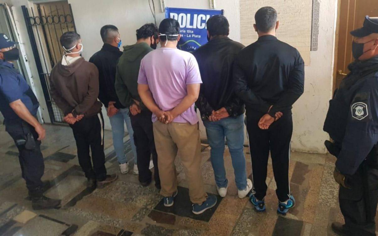 Una pelea entre bandas por tomar ilegalmente un terreno terminó con siete detenidos