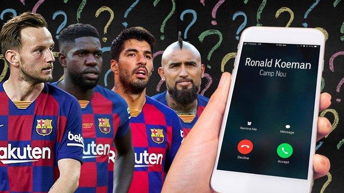 Koeman pasó la escoba y barrió a Luis Suárez: ¿que dirá Messi?