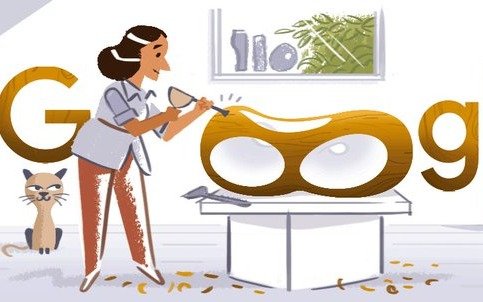 Quién es Bárbara Hepworth, la mujer que fue homenajeada con un doodle