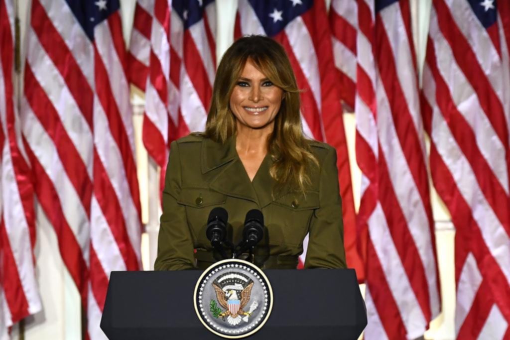 Melania eligió la compasión y la calma en lugar del combate