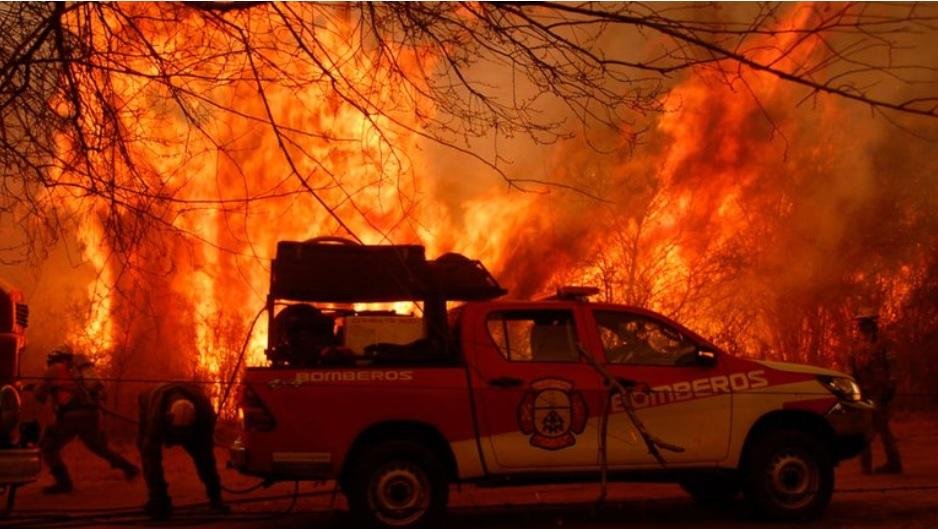 Hay once provincias con incendios, que provocan una alarma ambiental