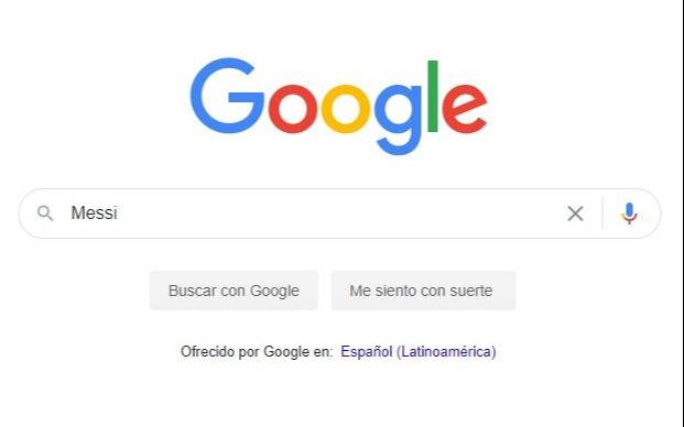 Messi superó al coronavirus en búsquedas de Google