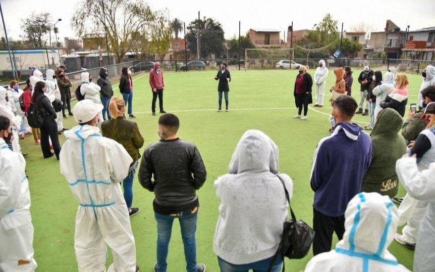 Taller de primeros auxilios para promotores de salud 