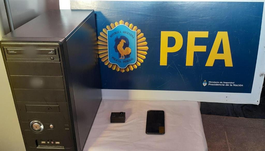 Allanamiento en Berisso por tráfico de pornografía infantil