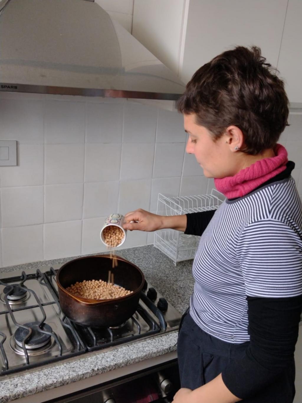 Valentina, la practicante del veganismo que encontró además otra forma de ganarse la vida