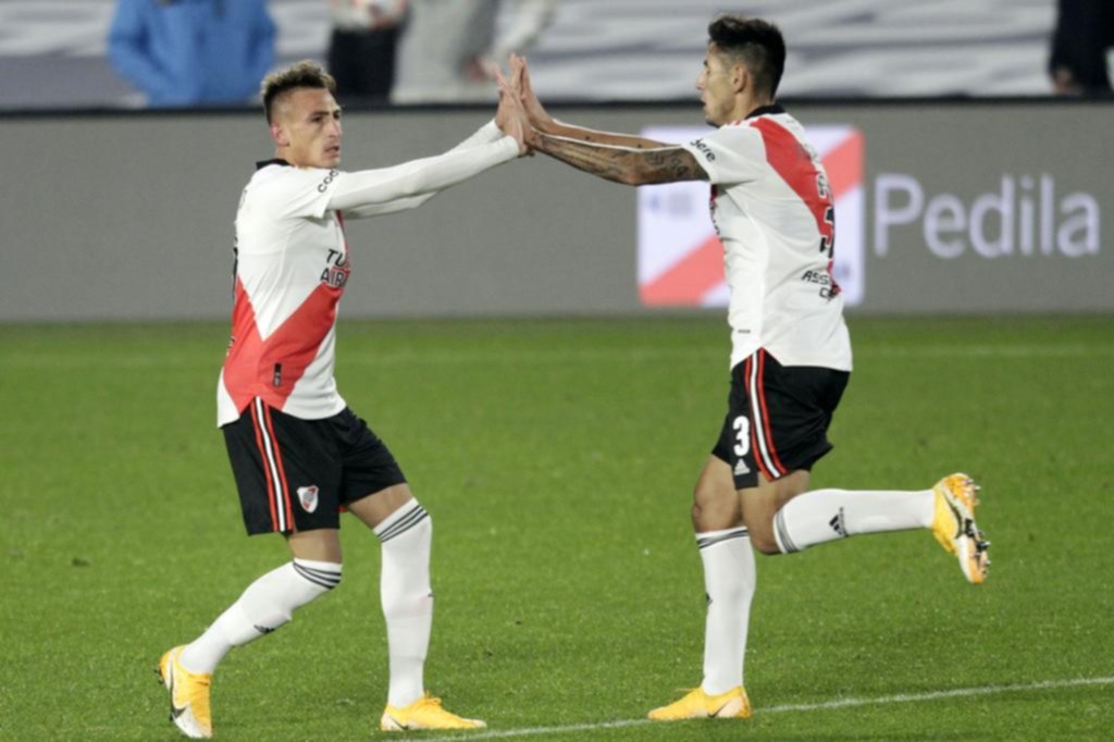 River alcanzó el empate con la cabeza en el Superclásico
