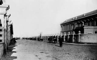 La Plata en 1882: continuación de la calle 48