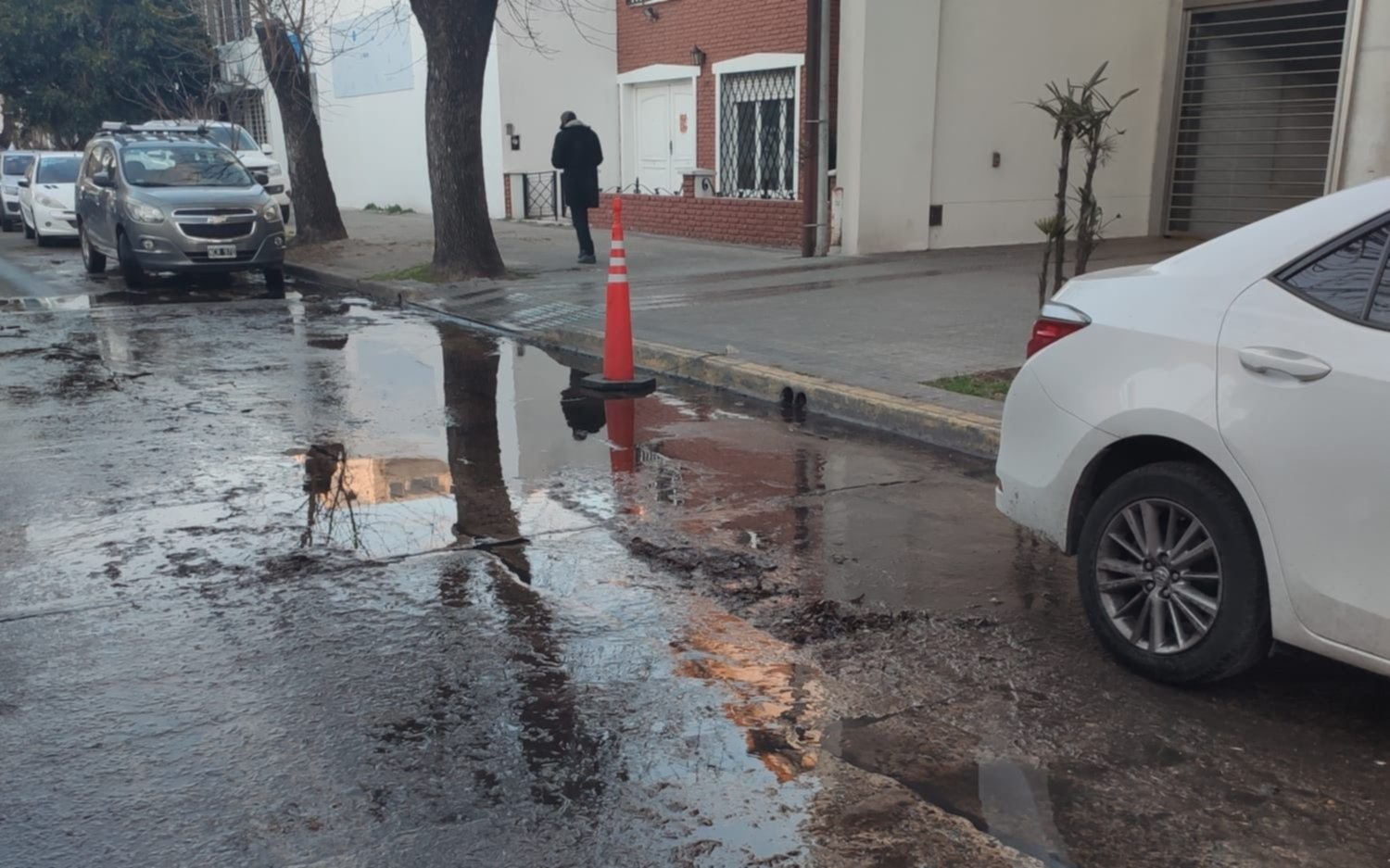 Reclamo por perdida de agua en 6 entre 37 y 38