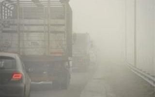 Bancos de niebla en la Autopista