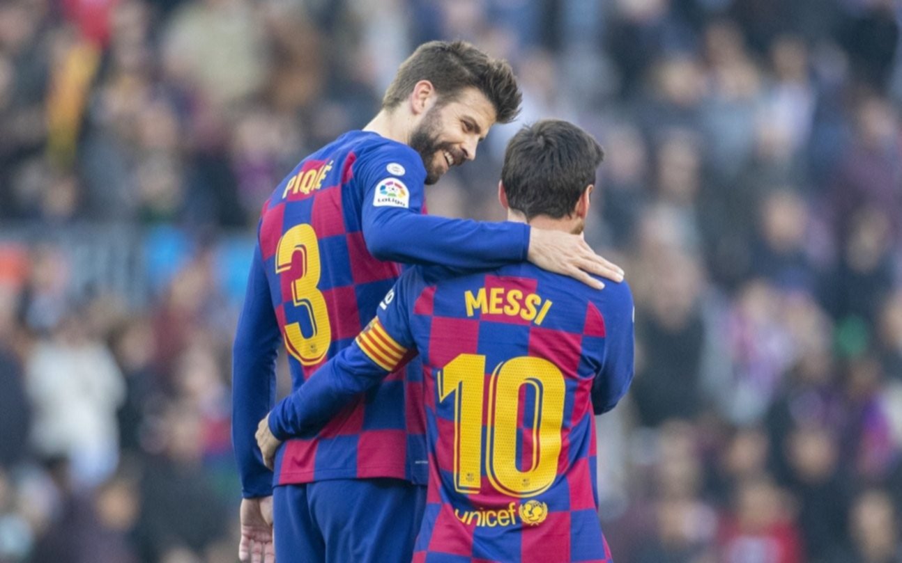 La sentida despedida de Piqué a Messi: "Ya nada volverá a ser lo mismo"