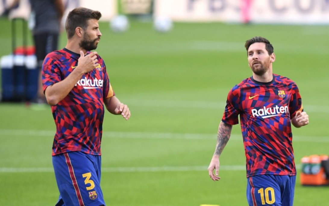 De Piqué a Messi: "Sé que vas a volver, quedan cosas pendientes"