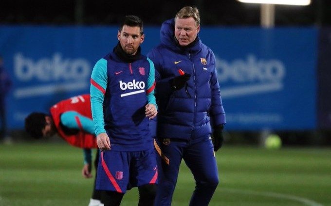 "Aún es difícil asimilar que no jugarás más en el FC Barcelona", expresó el DT Koeman a Messi