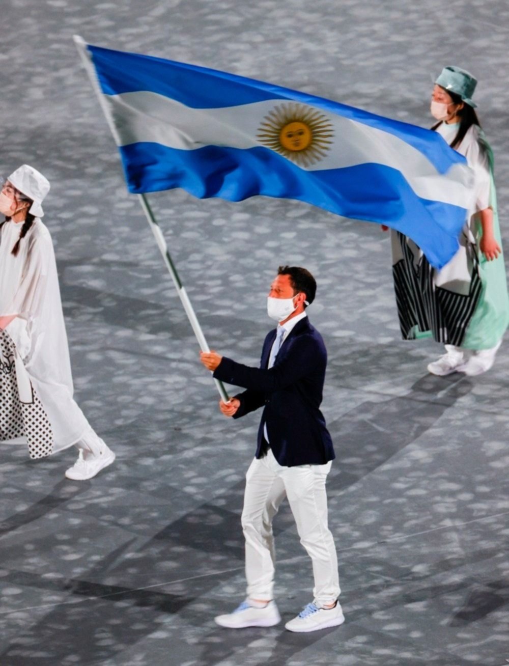Pedro Ibarra, de Los Leones, el abanderado de Argentina en la ceremonia de clausura de Tokio 2020