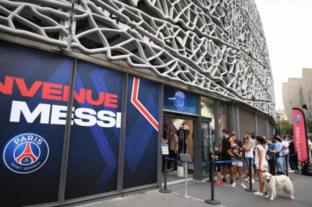La camiseta de Messi se agotó en cuestión de pocas horas
