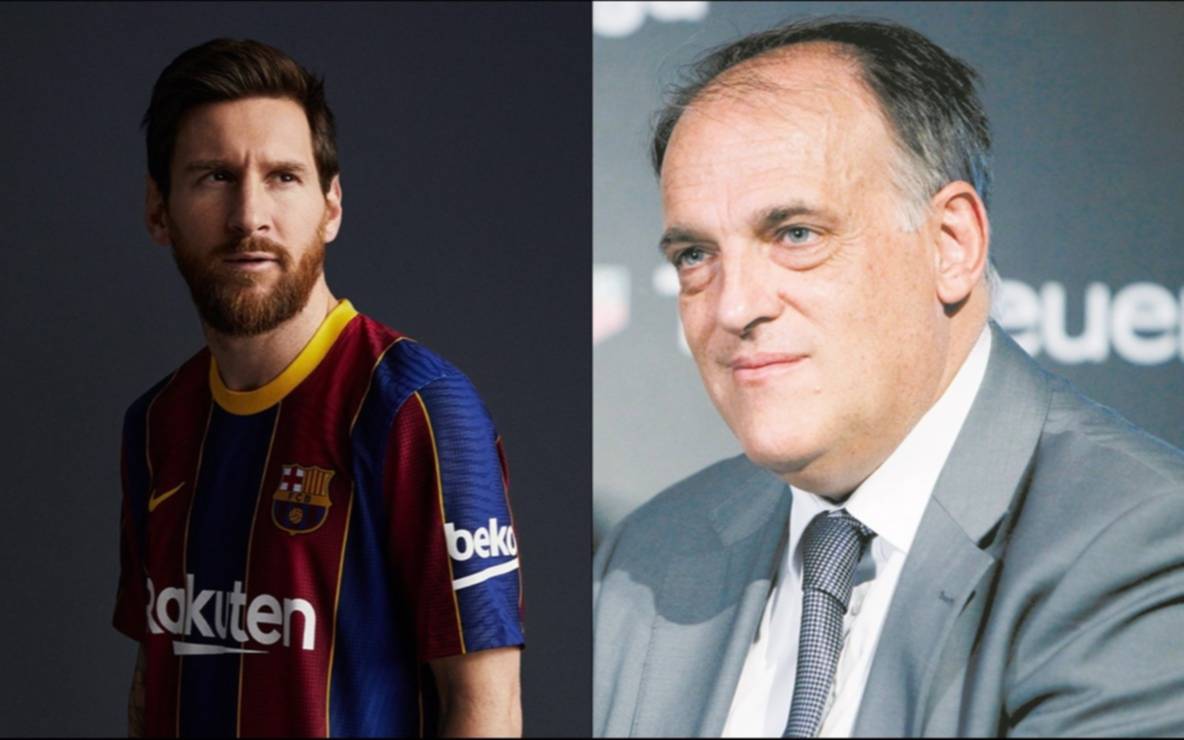 Picantes dichos del presidente de la Liga de España sobre Messi: "Su presencia no es imprescindible"