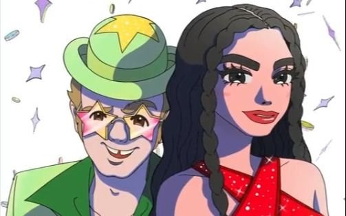 Elton John y Dua Lipa remixaron el clásico "Cold Heart" y ya suena completo en Éxito FM 99.1