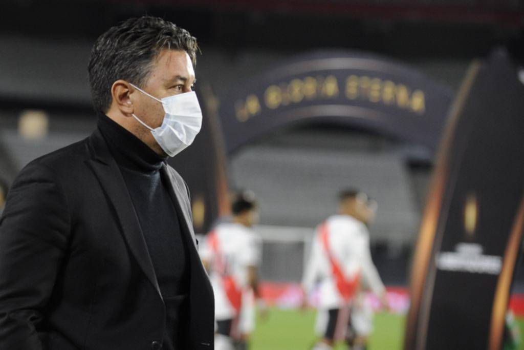 Gallardo decidió “guardar” a los titulares