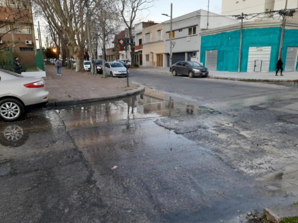 Hartos del olor en 6 y 35 por un desborde cloacal