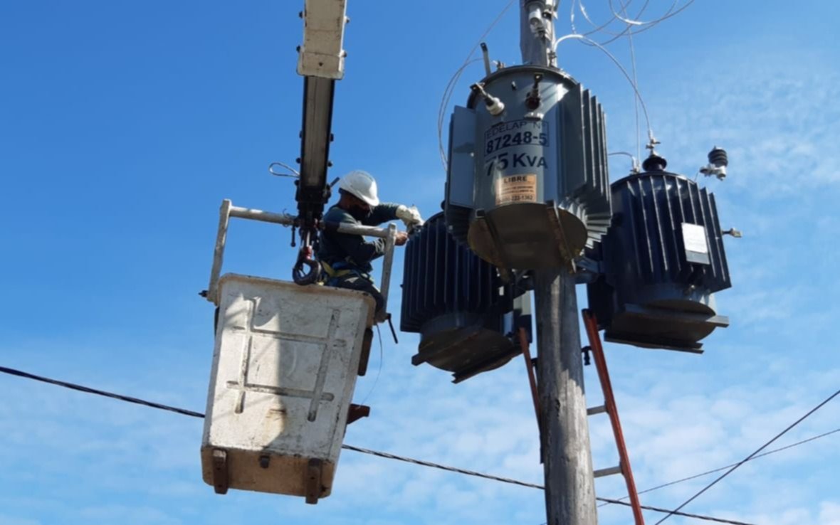 Edelap amplió la capacidad de la red eléctrica en el Barrio Savoia
