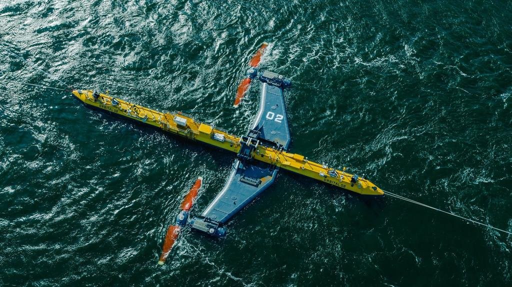 La planta flotante que genera electricidad impulsada por las mareas
