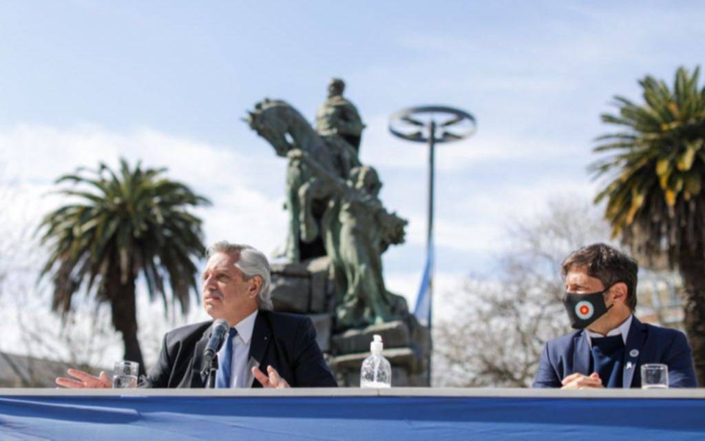 San Martín “es un ejemplo de entrega y dedicación” que debemos seguir, dijo A. Fernández