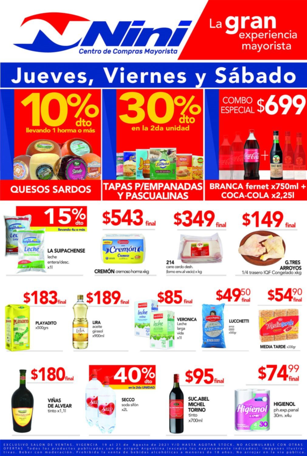Elegí comprar al mejor precio mayorista y con 15% de descuento