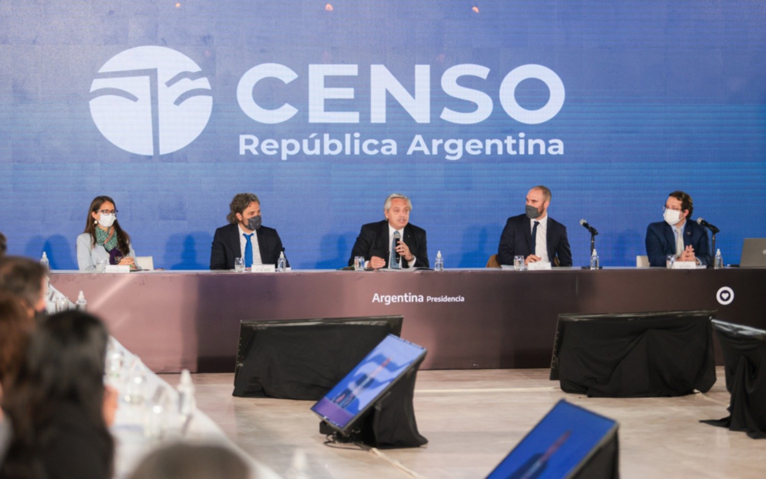 Alberto Fernández destacó la importancia del censo para conocer "fortalezas y debilidades" del país