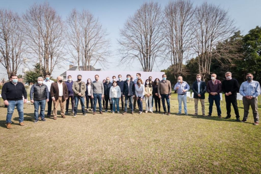 Diego Santilli, con promesas de proyectos de ley