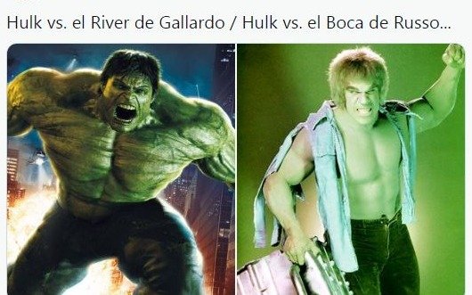 Gallardo, Hulk y Russo en los imperdibles memes tras la eliminación de River