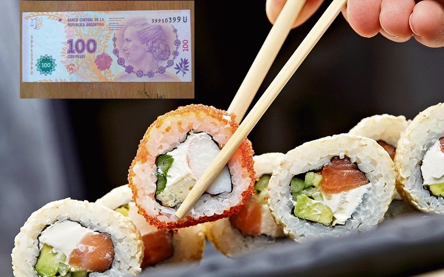 Consumieron $36.000 en sushi, y le dejaron solo 100 pesos de propina: el furioso relato de la moza