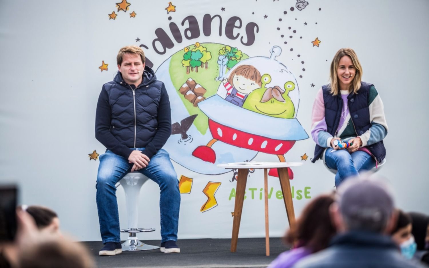Muzzio y Campbell presentaron  “Guardianes Actívense”, el libro sobre el cuidado del planeta