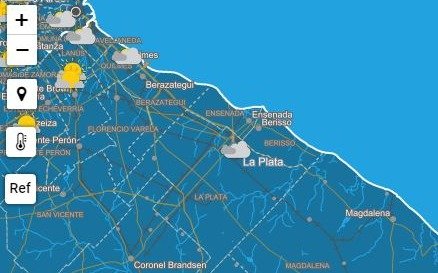 Domingo templado y con cielo nublado en La Plata y alrededores