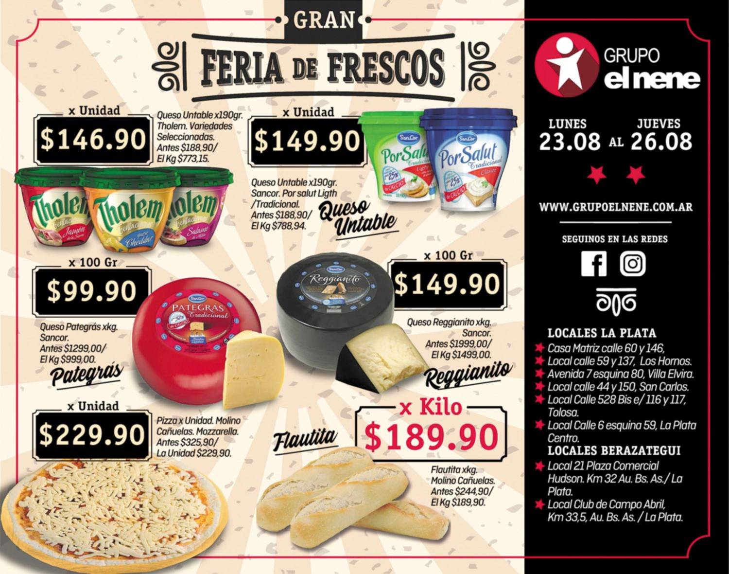 No te pierdas la Gran Feria de Frescos hasta el 26 de agosto