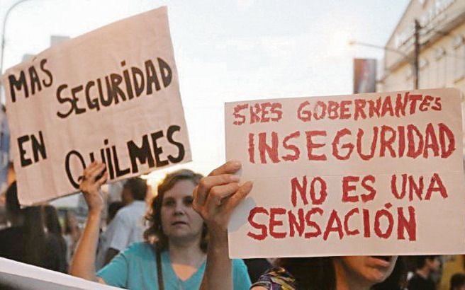Vecinos de Quilmes Este reclamarán por falta de seguridad
