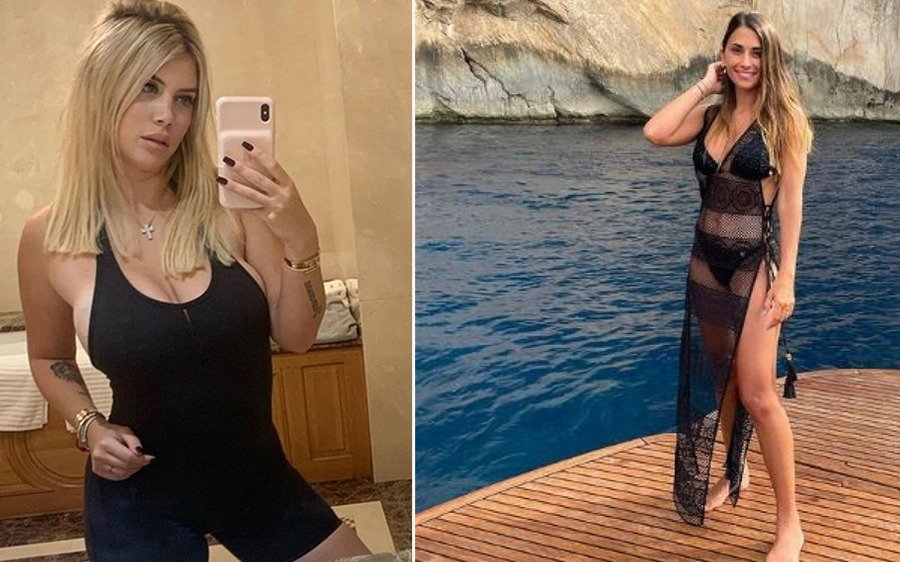 Antonela Roccuzzo y Wanda Nara dieron indicios de su relación en redes: ¿hay rivalidad?