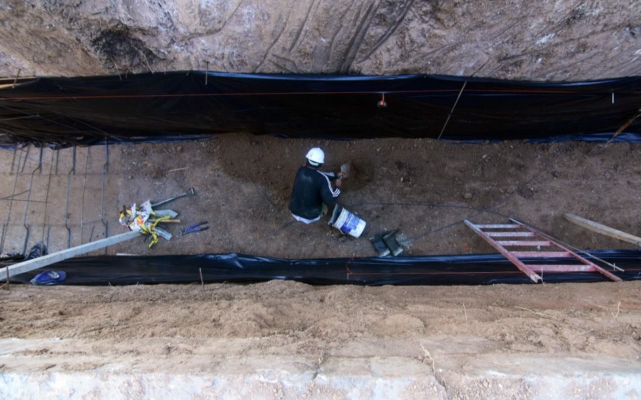 Avanza la obra hidráulica en barrio Cementerio