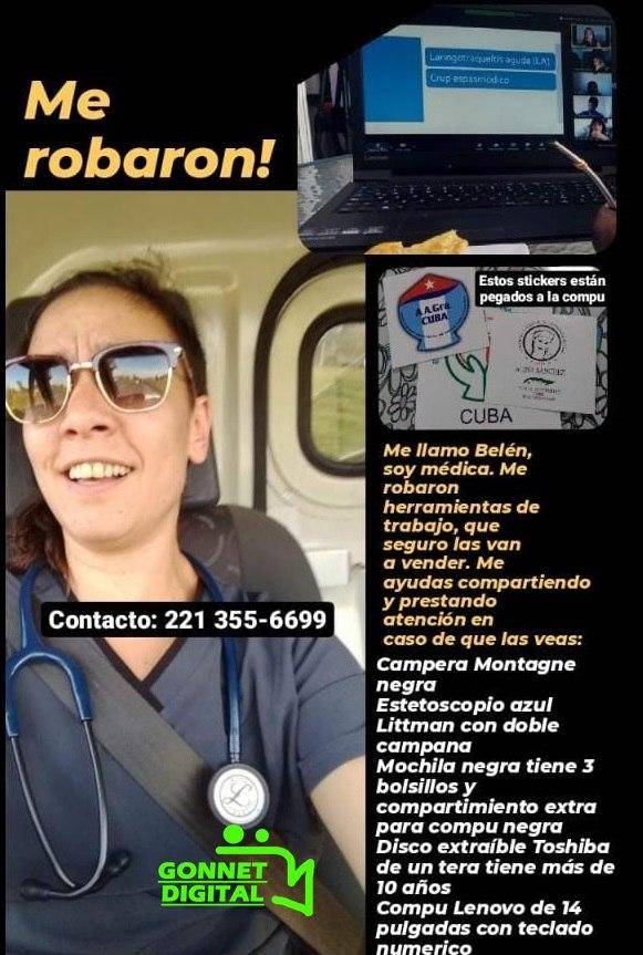 Ladrones desvalijan a una médica mientras dormía, en Berisso