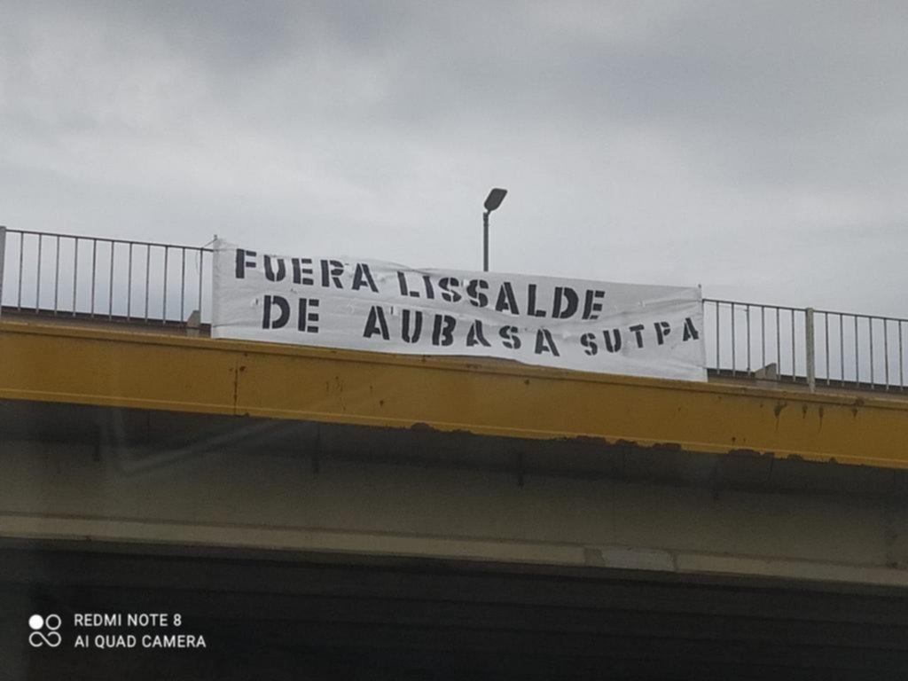 Trabajadores de Aubasa llevan 5 días de huelga