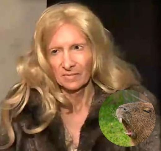 A Zulma Lobato le gusta el carpincho: "busca adoptar a uno de Nordelta"