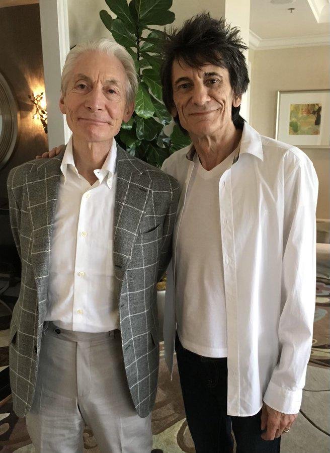 El turno de Ronnie: tras Mick y Keith, Wood despidió a Charlie, “el mejor”